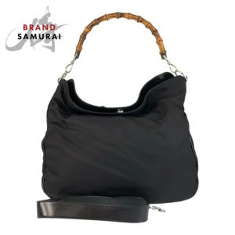 Gucci Bamboo bag black shoulder